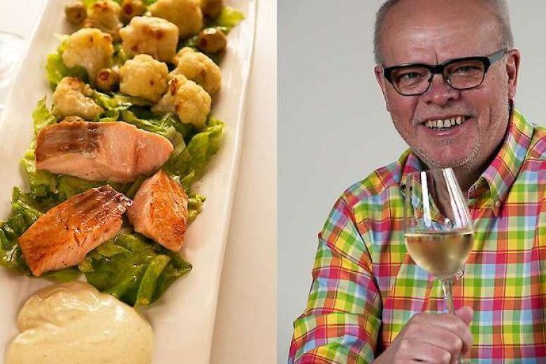 Våraktigt helggott med rostad blomkål och ett gott vitt vin till, tipsar Håkan Larsson om.
