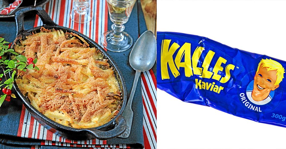 En ny smaksensation med kaviar i en traditionell Janssons frestelse.