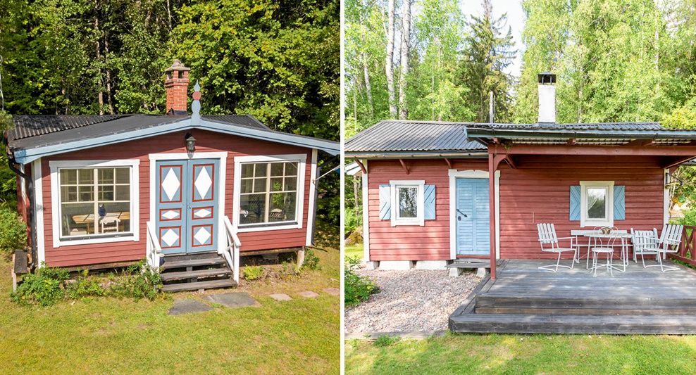 Garantera grannsämjan genom att köpa en tomt med två hus - ett för dig och ett för en nära vän eller god släkting.