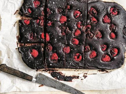 Lyxig kladdkaka som smakar underbart och är nyttig på köpet.