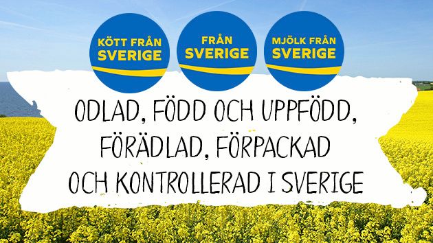Från Sverige-märkningen visar en massa bra saker.