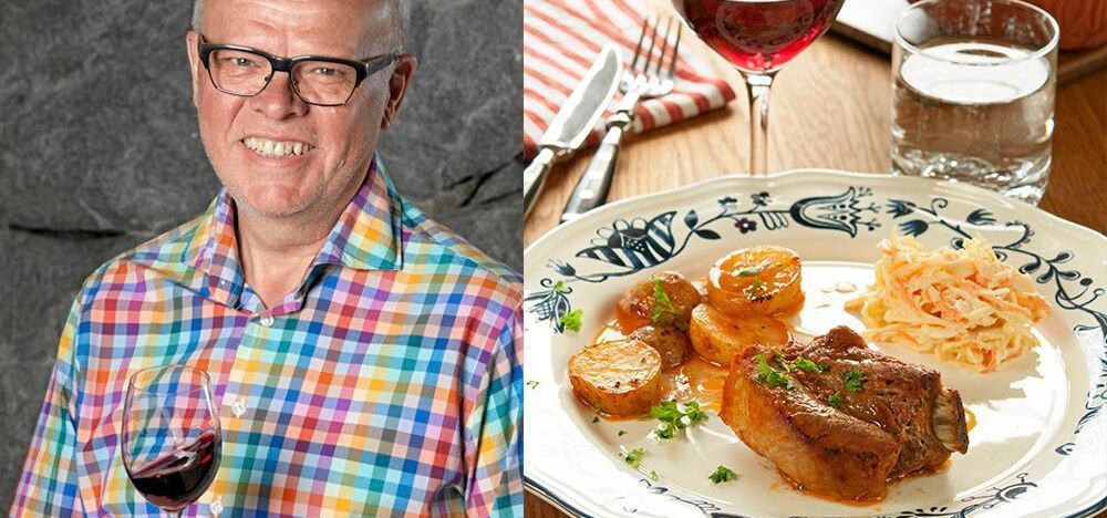 Lergryta är världsbäst när man vill att maten ska sköta sig själv. Här är Håkan Larssons underbart saftigt revbensspjäll – med sting.
