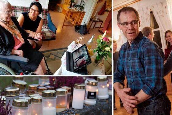 Birgit kunde besöka barnbarnets bröllop hemifrån, det går att tända kyrkoljus digitalt och i Hejde bygdegård på Gotland hålls danskurser där ledaren befinner sig 24 mil bort.