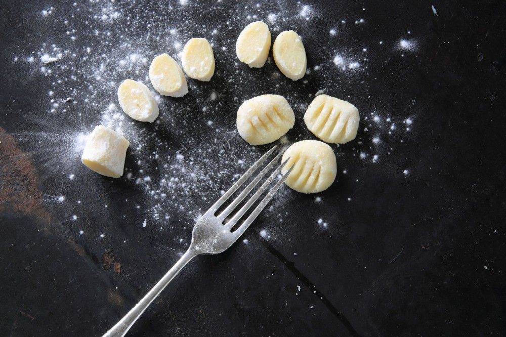 Okokt gnocchi.