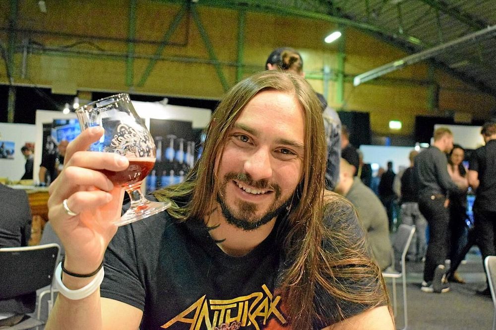 Dave Orman , öl-sommelier i Umeå har utbildat sig i London till att vara beer sommelier.