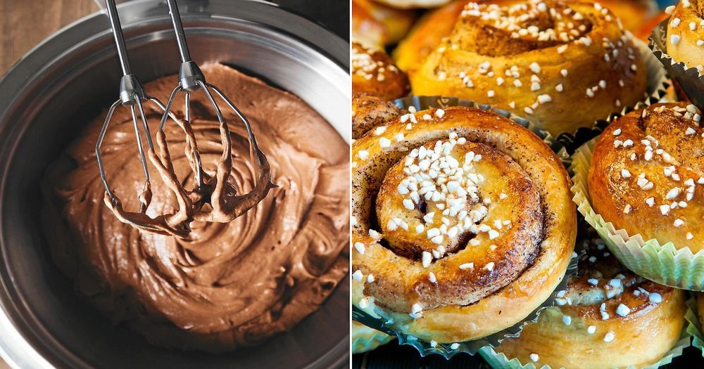 Palmolja är vanligt i moussemix och frysta bullar.