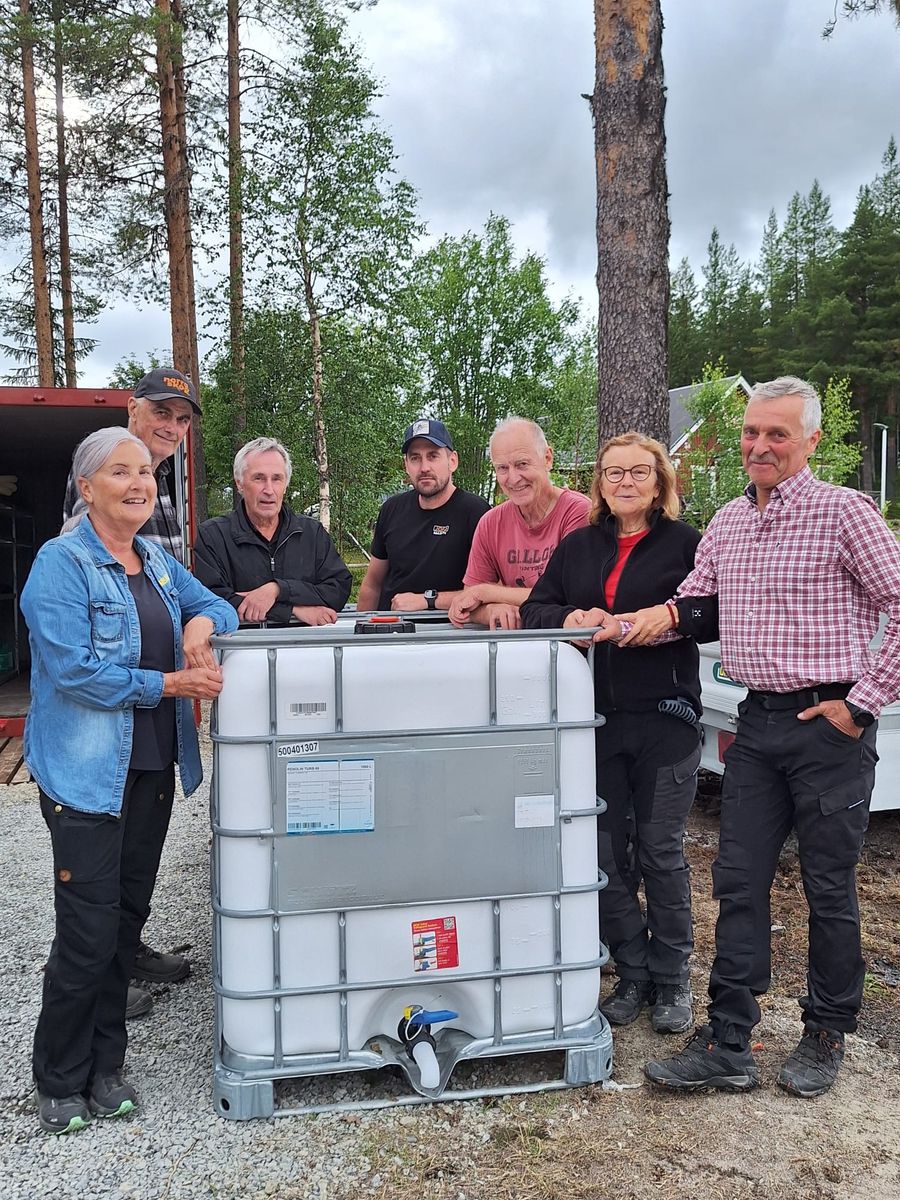 Arbetsgruppen som jobbat med projektet.
