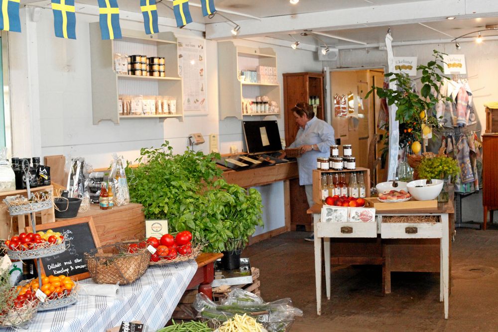 Larsvikens gårdsbutik.