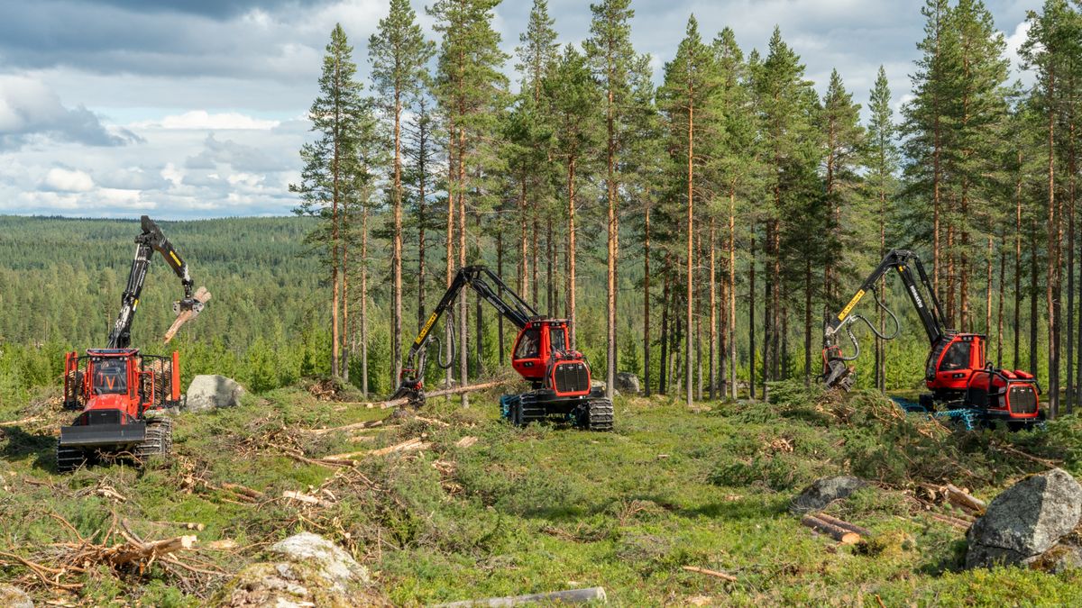Ny generation skogsmaskiner från Komatsu Forest