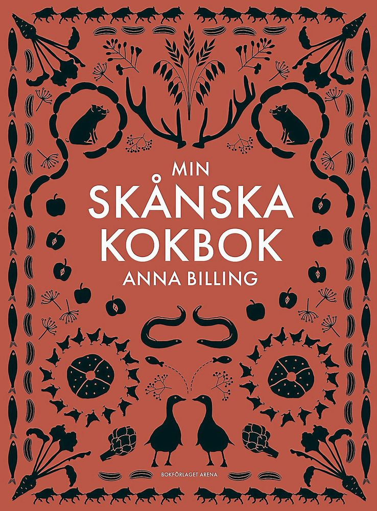 Anna Billings Min skånska kokbok innehåller 150 skånska recept.