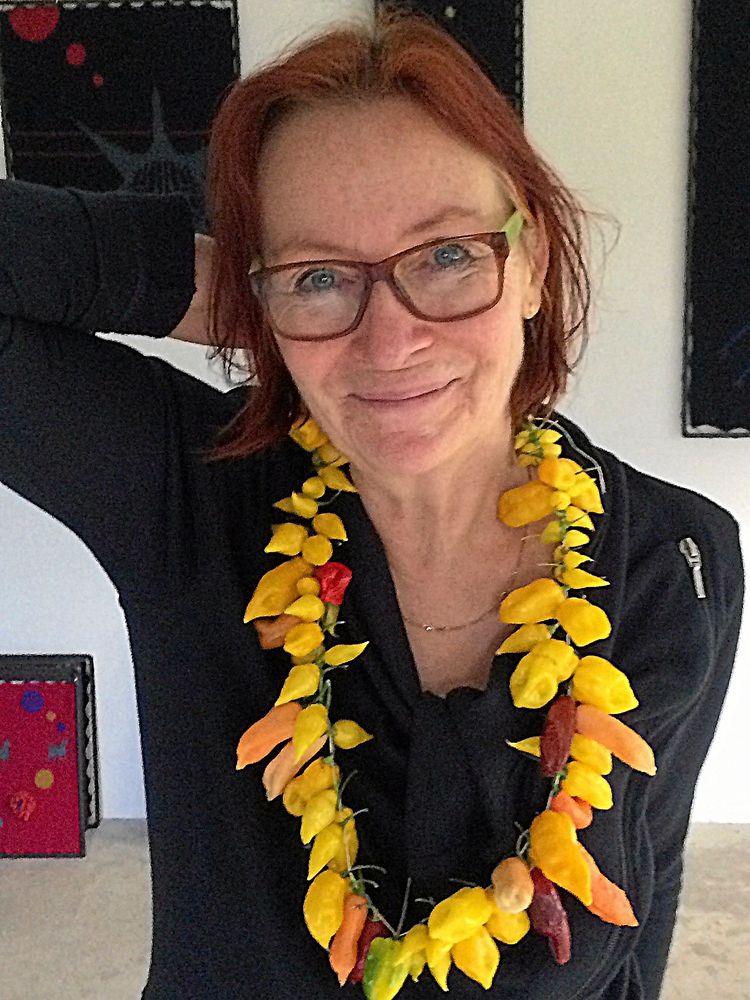 Kerstin Rosengren, författare och chili-kännare.