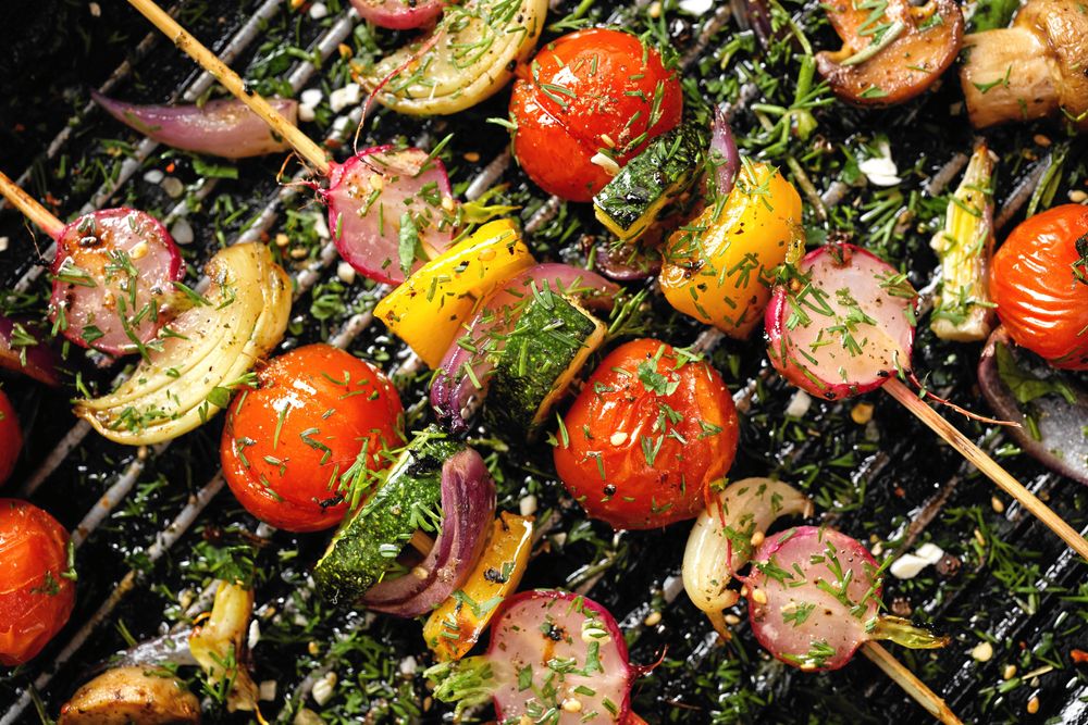Grillat är poppis på midsommar.