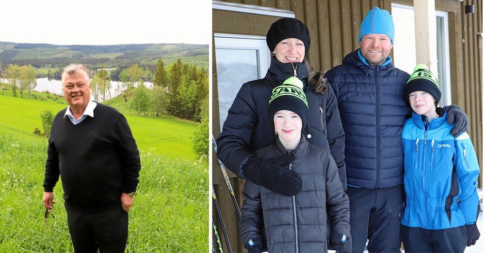 It-entreprenören Dan Olofsson är nöjd att familjen Sassi och så många andra barnfamiljer flyttat till Kaxås.