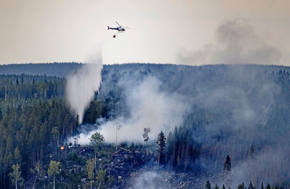 Efter förra sommarens många och svåra skogsbränder har MSB, Myndigheten för samhällsskydd och beredskap, kallat in två extra helikoptrar i år.