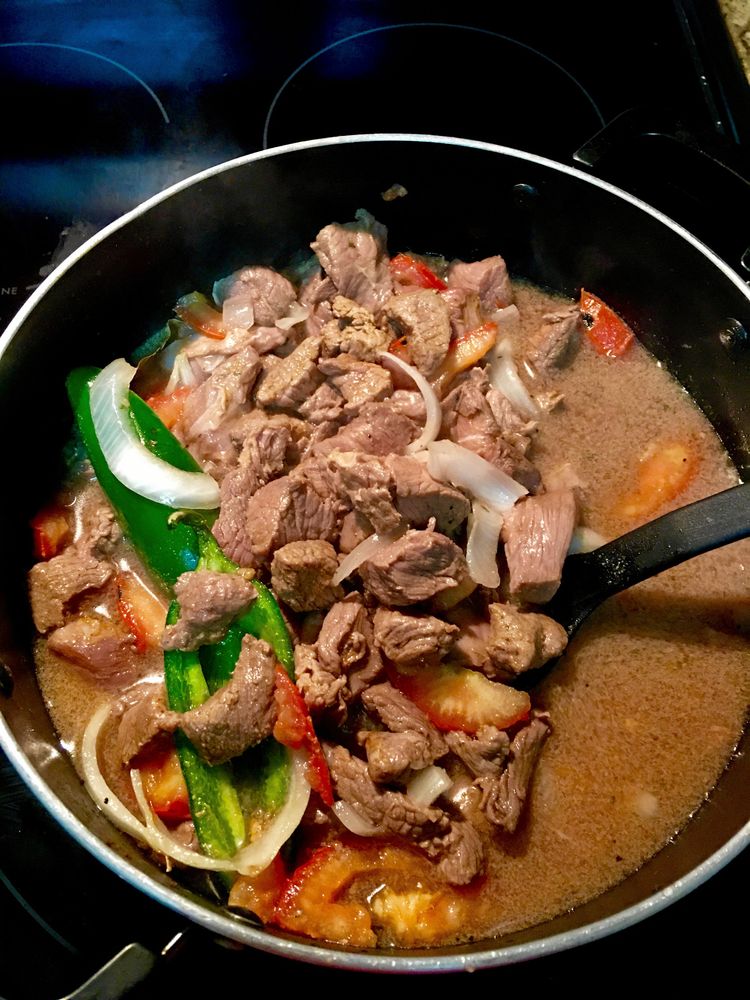 Spännande kombination med lakrits och vilt.