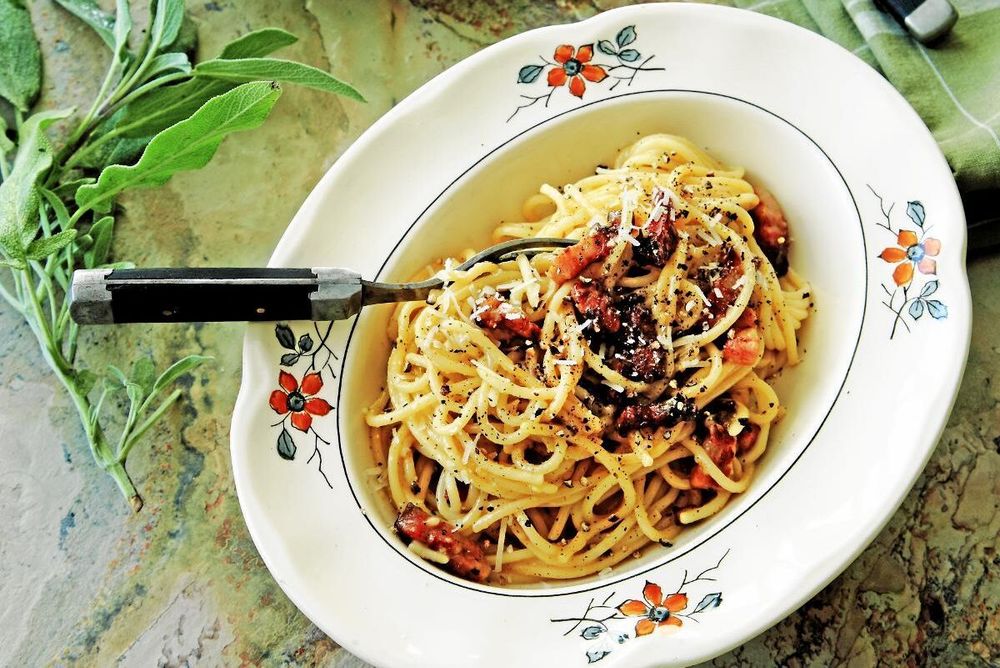 Klassisk spaghetti carbonara