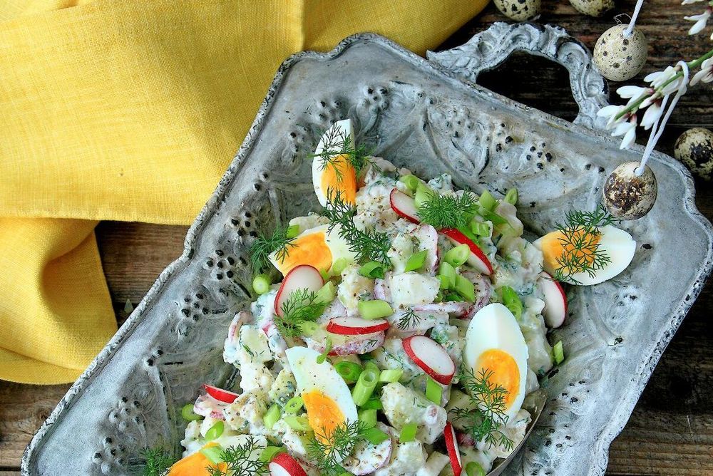 Sillsallad med matjessill