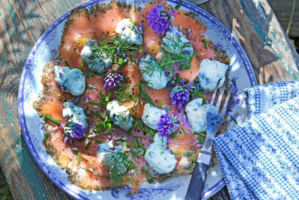 Pigga upp gravlaxen i en supergod och snabb carpaccio.