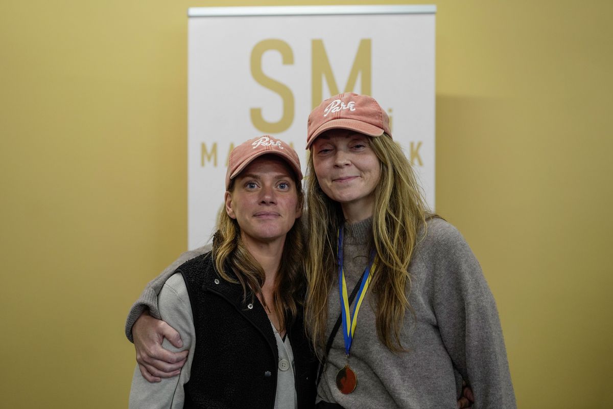 Carolina Viding och Josefin Åhfelt, vann Sveriges bästa kanelbullar i SM i mathantverk, Eldrimner