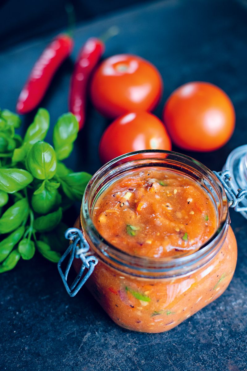 Fermenterad tomatsås