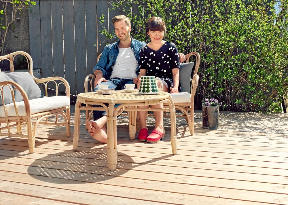 Sandra Back och David Langseth är Lands nya bloggare - bloggen handlar om att snickra och pyssla och mycket annat.