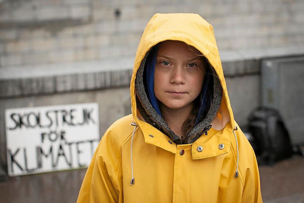Greta Thunberg tänker inte sluta med sin klimatstrejk förrän svensk politik är i linje med Parisavtalet från 2015.