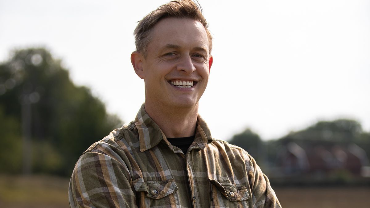Arvid Lindgren på Tullgarns kungsgård syns i tv-programmet Svenska bönder.