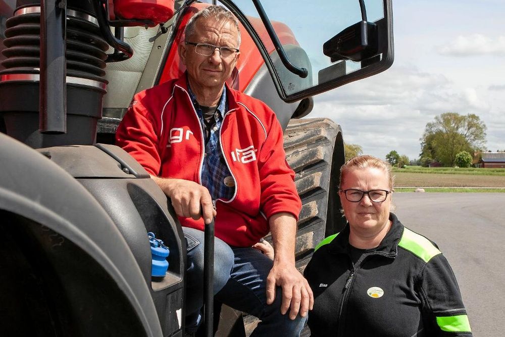 Två av arrangörerna av Bondens dag, Ulf och Elna Gränsbo, hoppas på fullt med folk som lär sig mer om mat.
