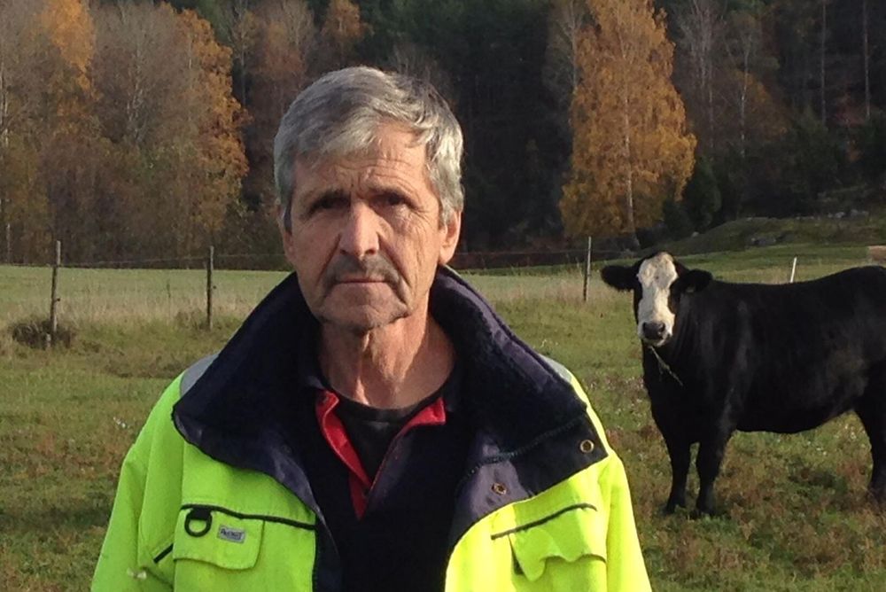 Gunnar Eriksson på Sörby Oppgård har fått hela sitt köttlager stulet av tjuvar.