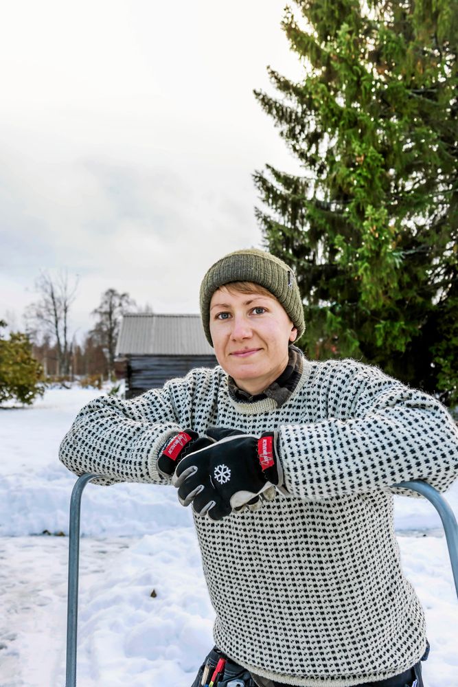 När Mirja berättade i en intervju i lokatidningen om att hon är icke-binär fick hon väldigt positiv respons.