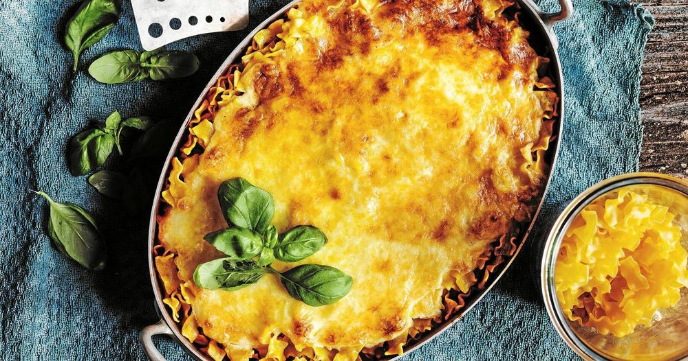 Lasagnette i form.