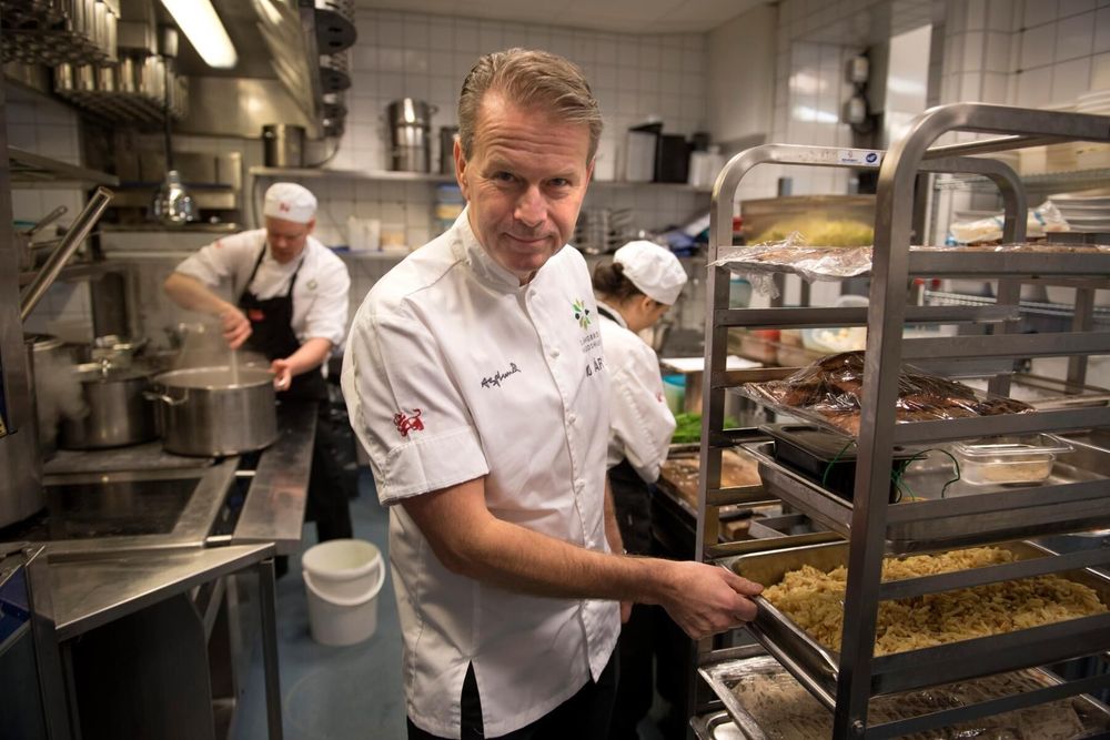 Fredrik Erikson är prisad krögare och ordförande i föreningen Årets kock.