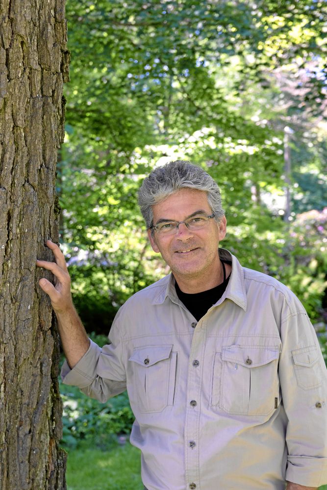 Harald Kratschmer är arborist och arbetar som konsult med trädinspektioner och trädvårdsplaner. Foto: Agneta Bergström