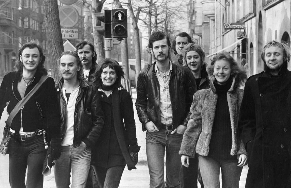 Den fria teatergruppen och rockbandet Nationalteatern