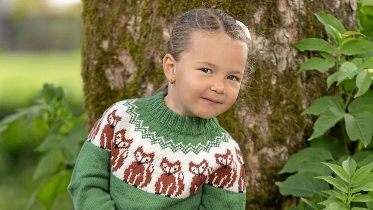 Sticka en riktigt listig tröja – årets sötaste projekt