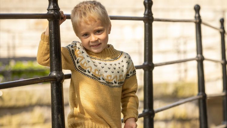 Ny favorit – sticka tuffa tröjan med grävmaskiner på