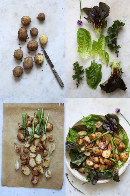 Fantastiskt god potatis - rosta den färsk i ugn!