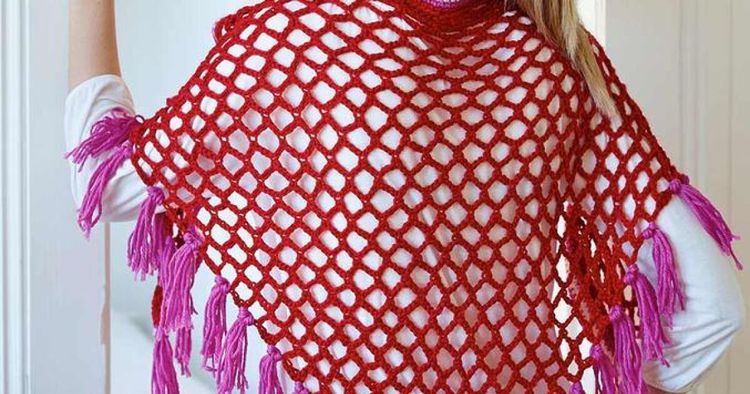 Virka en sjal snabbt och enkelt