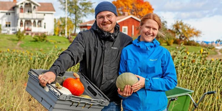 Magnus och Amanda gör succé med sitt andelsjordbruk!