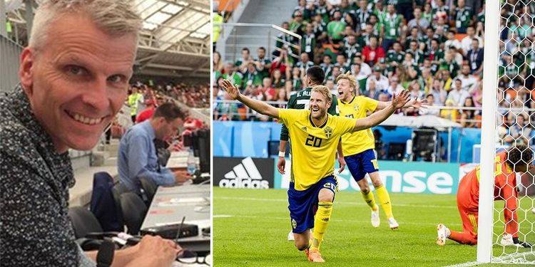 Radiokommentatorns VM-poesi får hiss – och diss