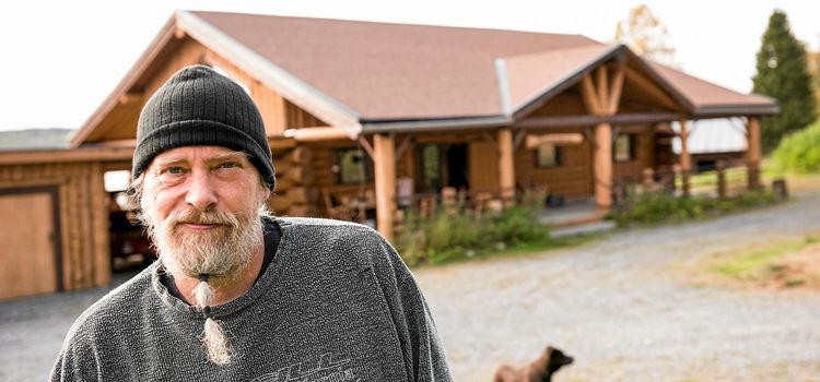 Titta in i Dicks fantastiska cowboykåk i Jämtland