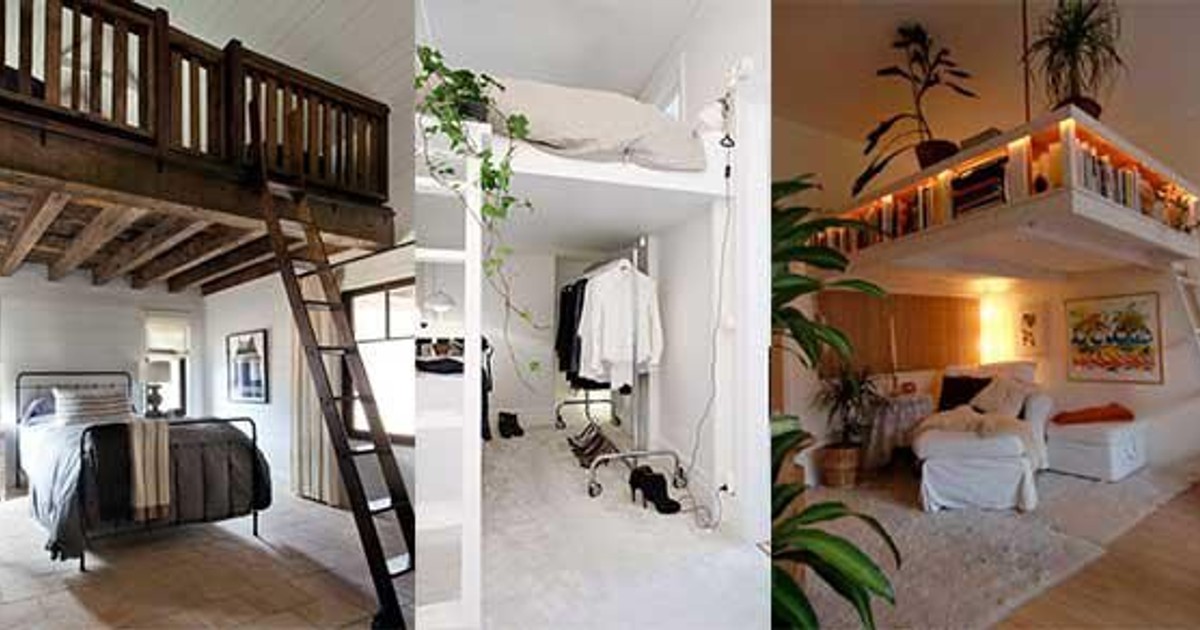 Bygg på höjden och få mer plats: 15 smarta idéer för snygga loft